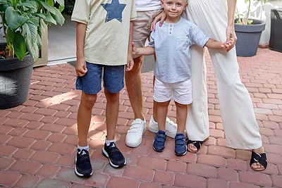 Deividas Bastys su šeima / Organizatorių nuotr.