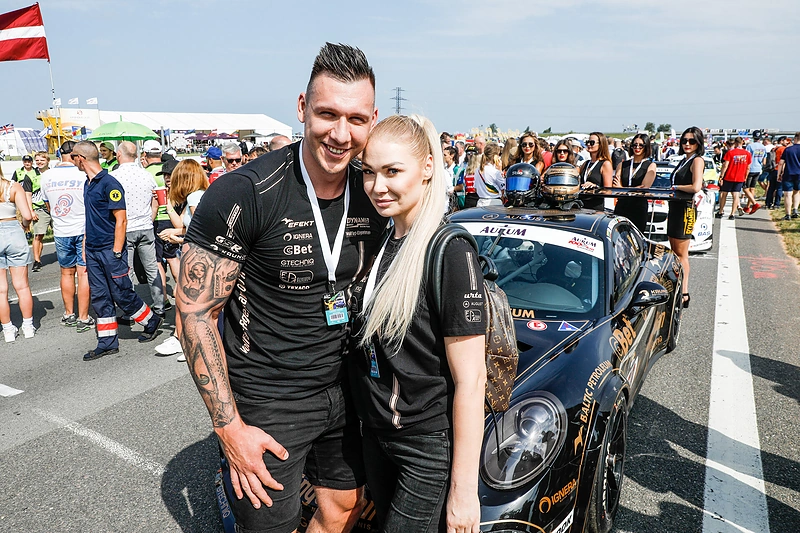 Natalija Bunkė su Edgaru Eidėjumi / Teodoro Biliūno nuotr.