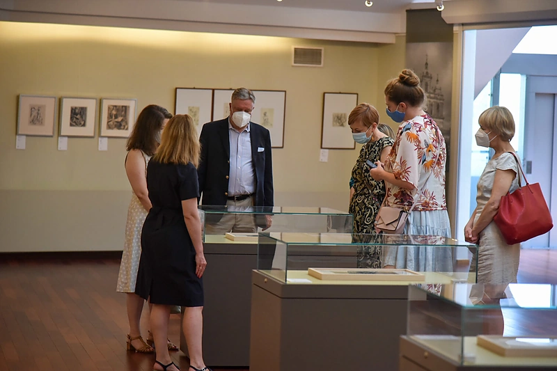 Cornelios Gurlitt parodos akimirka / Organizatorių nuotr.