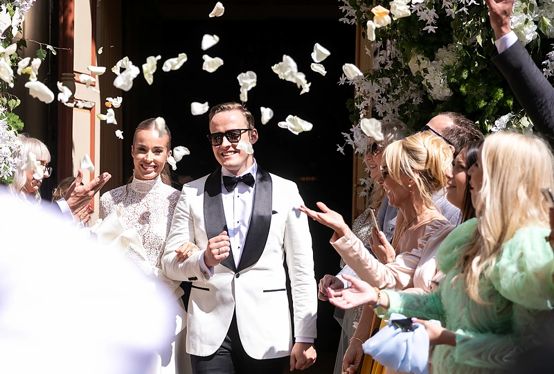 Viktorijos Siegel ir Lauryno Suodaičio vestuvės / Žygimanto Gedvilos / BNS nuotr.