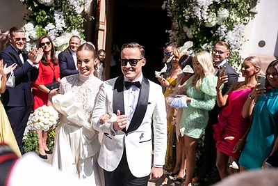 Viktorijos Siegel ir Lauryno Suodaičio vestuvės / Žygimanto Gedvilos / BNS nuotr.