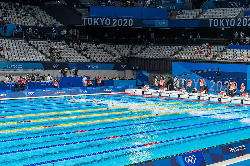 Pirmoji diena olimpiniame baseine / Kipro Štreimikio nuotr.