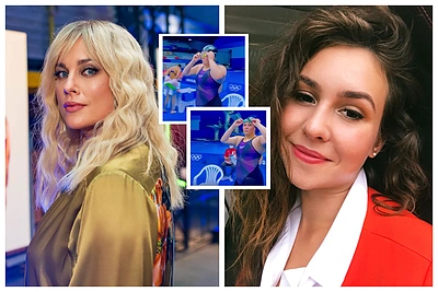 Apie olimpietės plaukikės figūrą replikavusiam komentatoriui N.Kesminui – žinomų moterų kritika