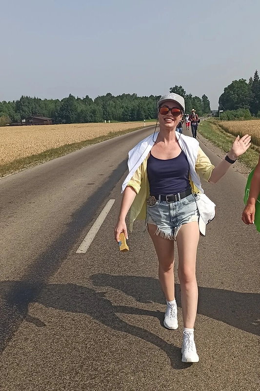 „Draugystė veža“ komandos „Mums pakeliui“ kelionės per Lietuvą akimirka