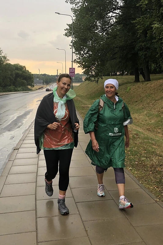 „Draugystė veža“ komandos „Mums pakeliui“ kelionės per Lietuvą akimirka
