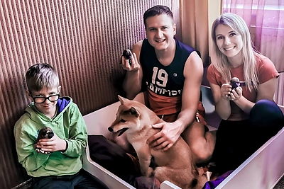 Veterinaras Paulius Morkūnas / Asmeninio albumo nuotr.