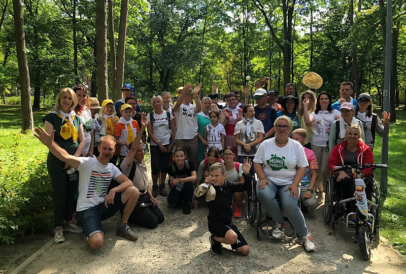 Dalyviai / Projekto „Mums pakeliui“ organizatorių nuotr.