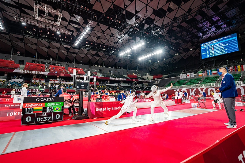 Penkiakovės varžybų akimirka / Vytauto Dranginio nuotr.