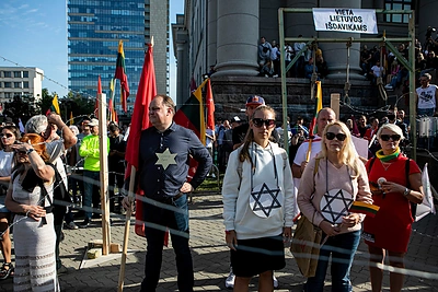 Protestas prie Seimo / Pauliaus Peleckio nuotr.