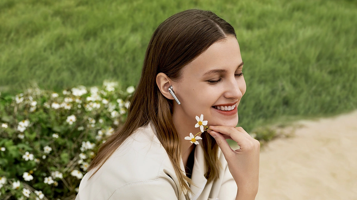 Belaidės ausinės „Huawei FreeBuds 4“