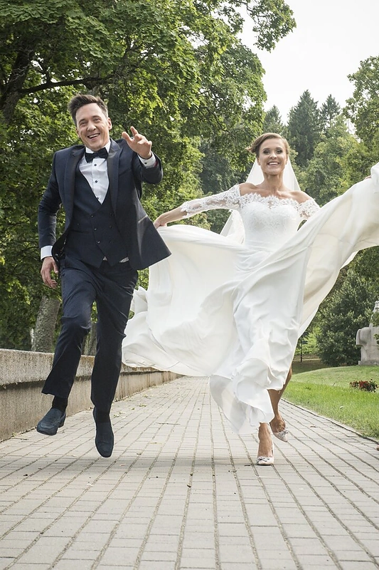 Marijos Simonos Šimulynaitės ir Erlando Smolsko vestuvės / D.Matvejevo nuotr.