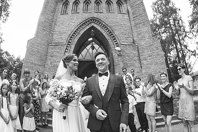 Marijos Simonos Šimulynaitės ir Erlando Smolsko vestuvės / D.Matvejevo nuotr.