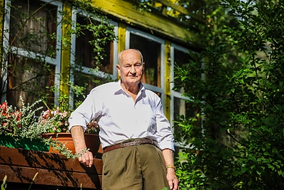 Jurgis Brėdikis Kulautuvoje 2019 metų birželį / Teodoro Biliūno /žurnalo „Legendos“ nuotr.