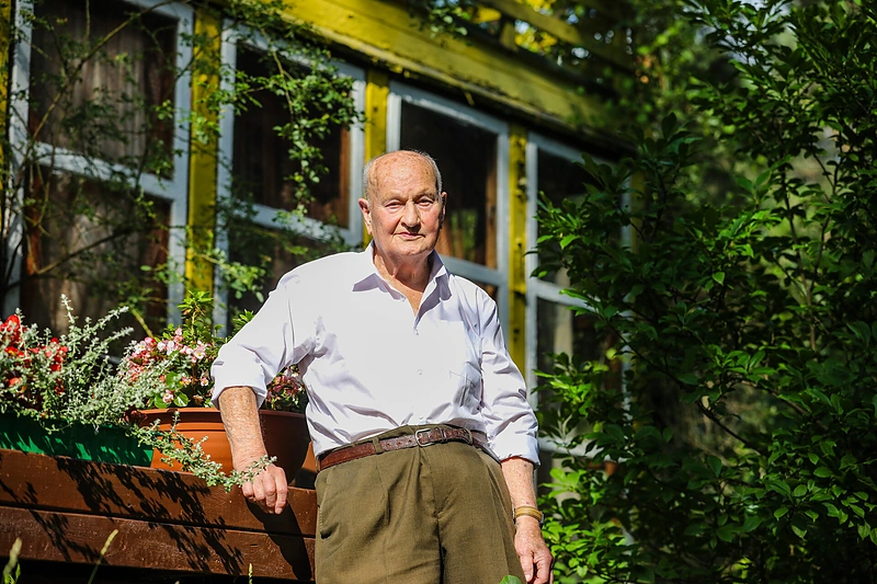 Jurgis Brėdikis Kulautuvoje 2019 metų birželį / Teodoro Biliūno /žurnalo „Legendos“ nuotr.