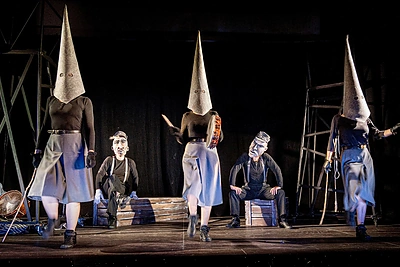 Kauno valstybinio lėlių teatro premjera „Dievų miškas“/ Dmitrijaus Matvejevo nuotr.