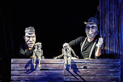 Kauno valstybinio lėlių teatro premjera „Dievų miškas“/ Dmitrijaus Matvejevo nuotr.