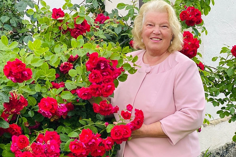 Žolininkė Adelė Karaliūnaitė / Asmeninio albumo nuotr.