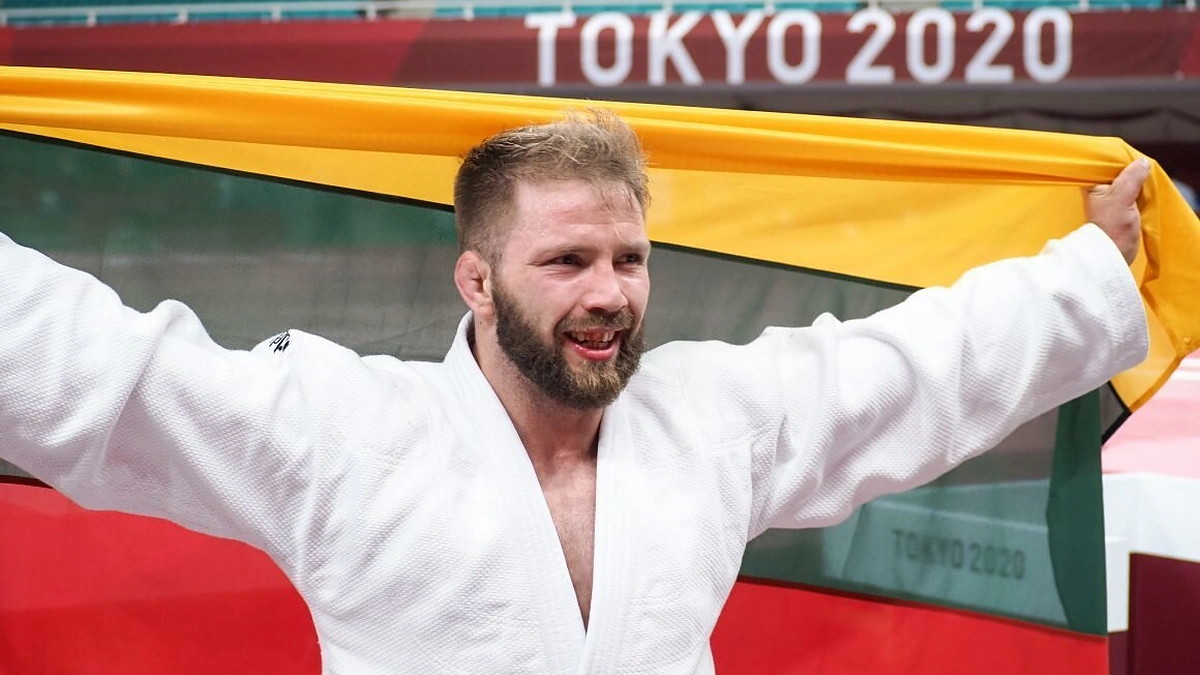 Lietuvos dziudo imtynininkas Osvaldas Bareikis / Paralympics.lt nuotr.