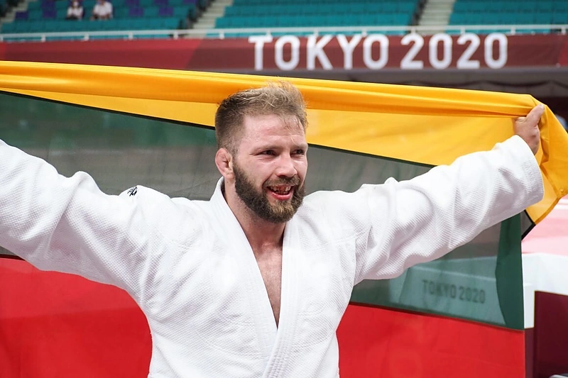 Lietuvos dziudo imtynininkas Osvaldas Bareikis / Paralympics.lt nuotr.