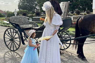 Solveiga Mykolaitytė su idile / Asmeninio archyvo nuotr.