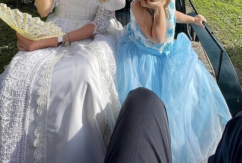 Solveiga Mykolaitytė su Idile / Asmeninio archyvo nuotr.