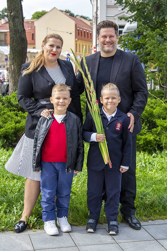 Merūno Vitulskio šeima / Ernestos Čičiurkaitės / 15min nuotr.