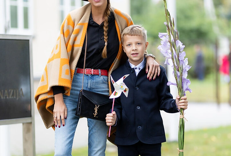 Vaida Skaisgirė su sūnumi Atu / Gretos Skaraitienės / „ŽMONĖS Foto“ nuotr.