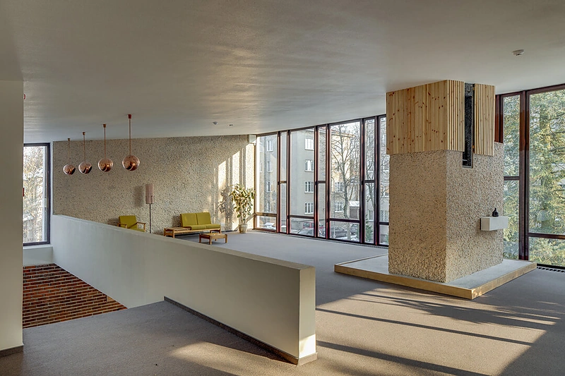 Kompozitorių namų interjeras Vilniuje / Norbert Tukaj nuotr.