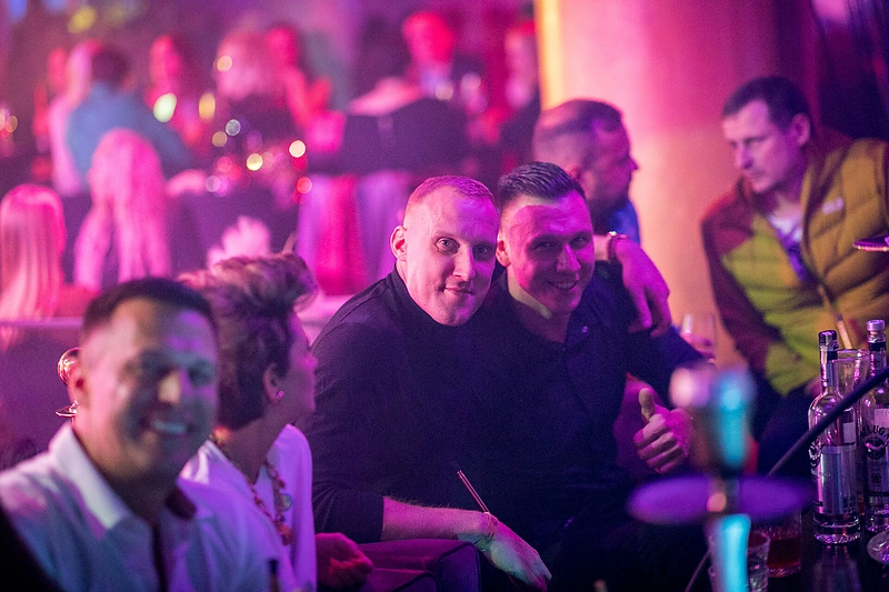 Edgaras Eidėjus su draugu / Organizatorių nuotr.