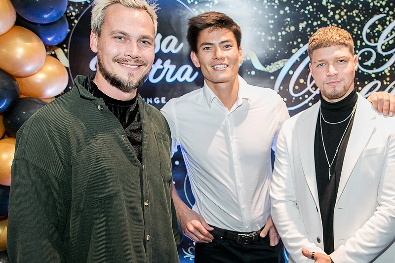 Simonas Pham su bičiuliais / Organizatorių nuotr.