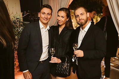 „Diamonds & Champagne party“ vakarėlio akimirka