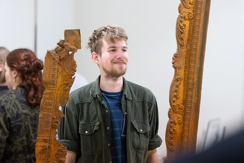 Skulptorius Matas Janušonis / Ryčio Šeškaičio nuotr.