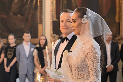 Viktorijos Siegel ir Lauryno Suodaičio vestuvių akimirka