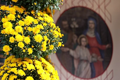 Floristikos kūriniai Šiluvoje