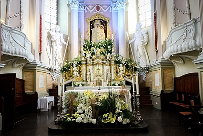 Floristikos kūriniai Šiluvoje