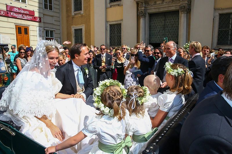 Lichtenšteino princesės Marios Anunciatos vestuvės