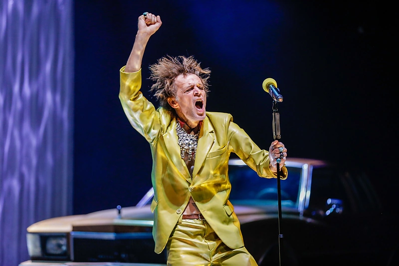 Dramos „Peras Giuntas“ repeticijos akimirka / Teodoro Biliūno / „ŽMONĖS Foto“ nuotr.