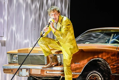 Dramos „Peras Giuntas“ repeticijos akimirka / Teodoro Biliūno / „ŽMONĖS Foto“ nuotr.