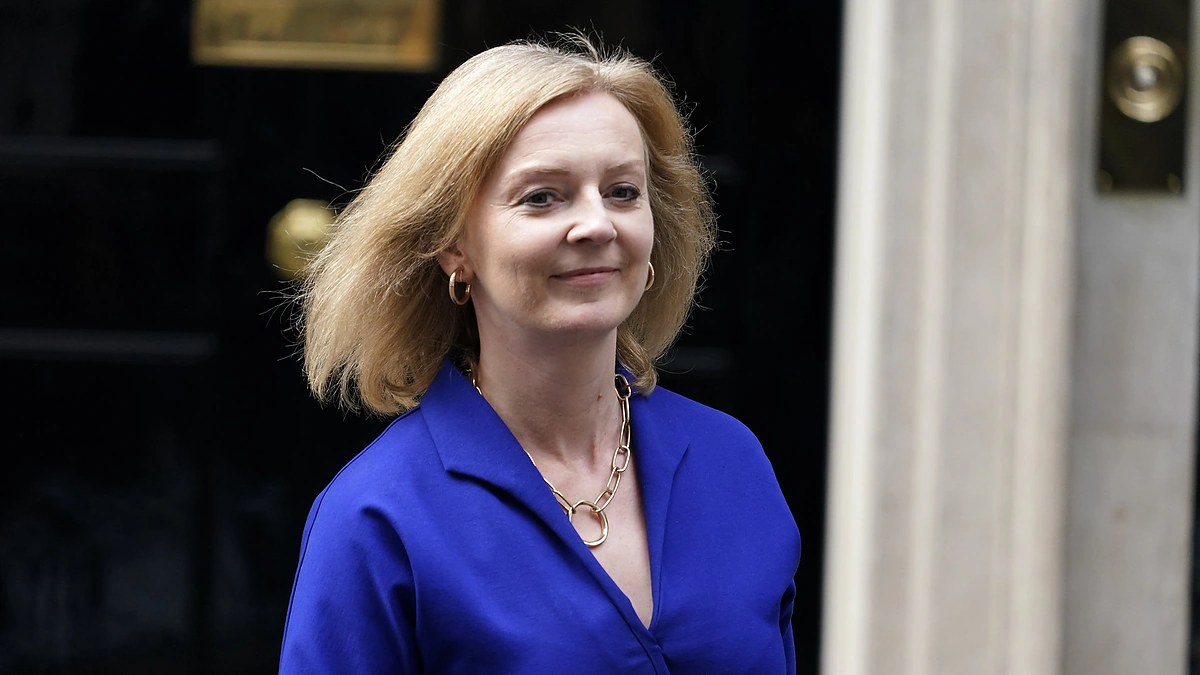 Liz Truss / „Scanpix“/AP nuotr.