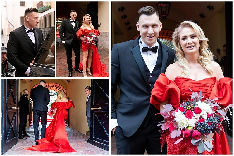 Susituokė Natalija Bunkė ir Edgaras Eidėjus: prieš vestuves Maljorkoje – ceremonija Vilniaus širdyje