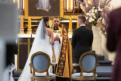 Indrės Burlinskaitės ir Liudo Vaisietos vestuvės / Gretos Skaraitienės / 15min nuotr.