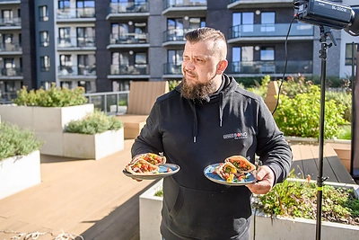 Laidos „Virtuvės istorijos“ akimirkos / Tomo Petrovskio nuotr.