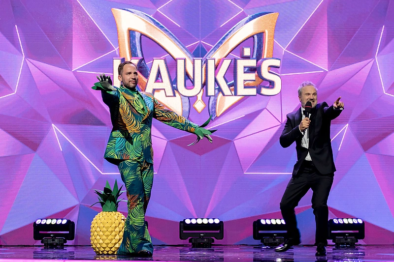 Projekto „Kaukės“ akimirka / Svetlanos Bolnienės nuotr.