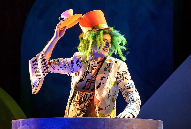 „Alisa stebuklų šalyje“ repeticija / Martyno Aleksos nuotr.