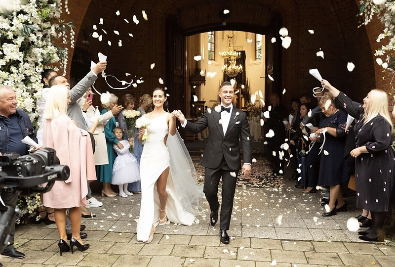 Indrės Burlinskaitės ir Liudo Vaisietos vestuvės