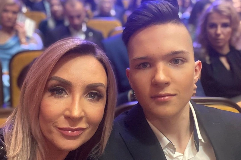 Gerda Žemaitė su sūnumi Marku / Asmeninio albumo nuotr.