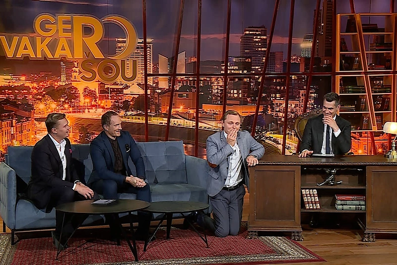 Laidos „Gero vakaro šou“ akimirkos