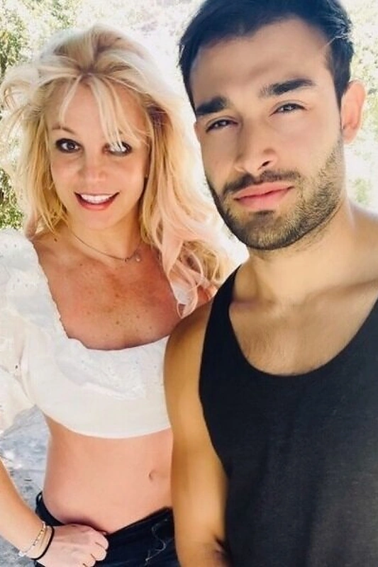 Britney Spears su sužadėtiniu Samu Asghari / Instagram nuotr.