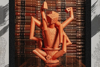 Šiuolaikinės keramikos parodos „Gretutiniai objektai“ skrajutė