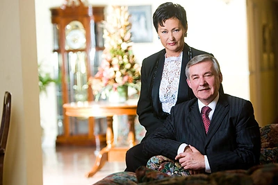 Skaistutė ir Romaldas Idzelevičiai / Gretos Skaraitienės nuotr.
